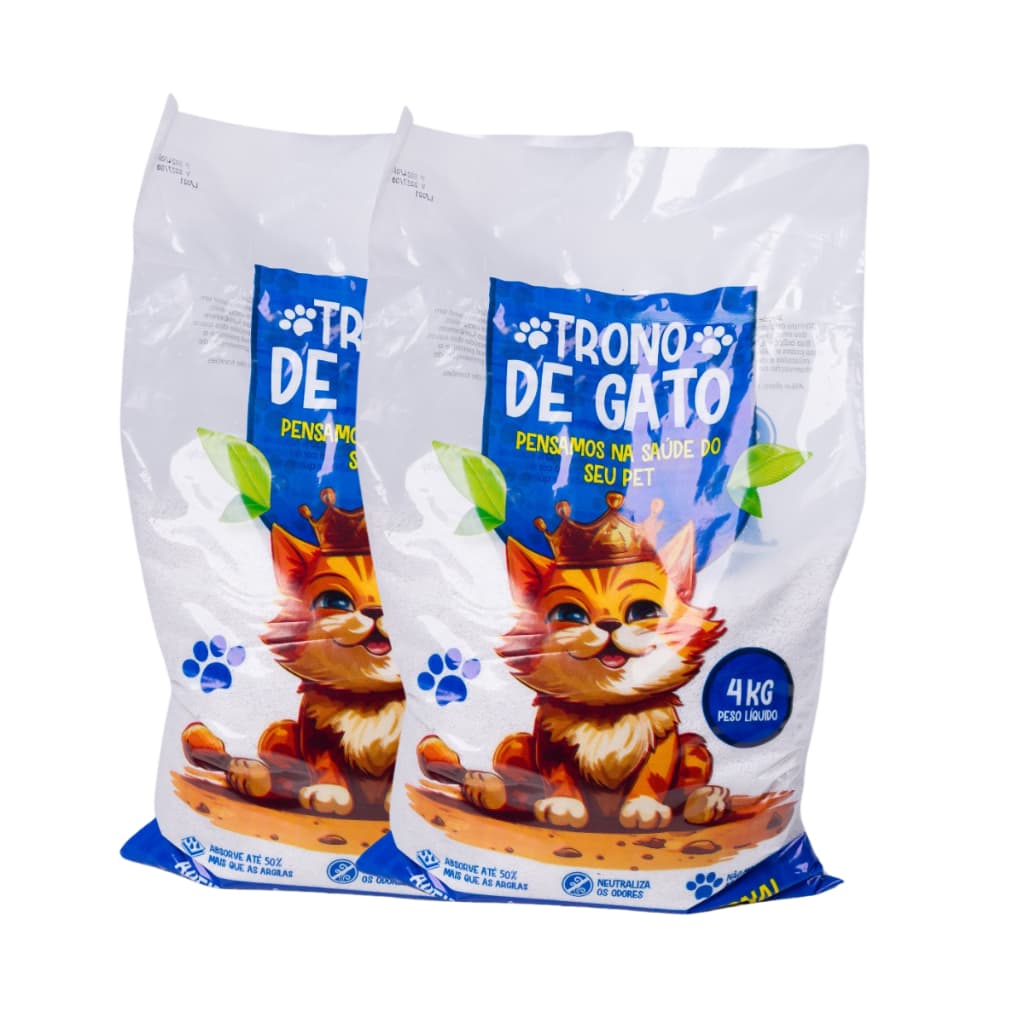 Kit 2 Areias Trono de Gato Tradicional - Mineral Dolamita