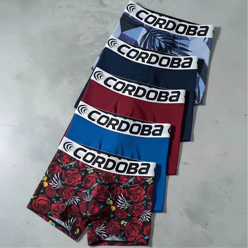 Kit 6 Cuecas Boxer Masculinas Qualidade Premium em Cores Diversas