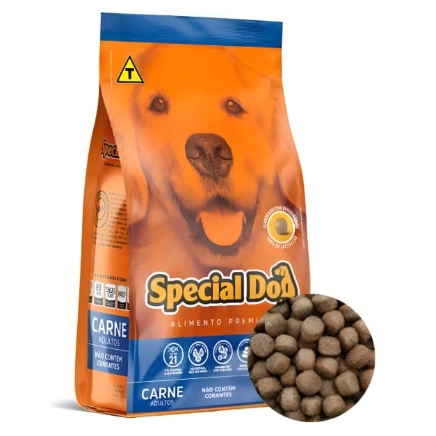 Ração Special Dog para Cães Adultos Sabor Carne 15 Kg