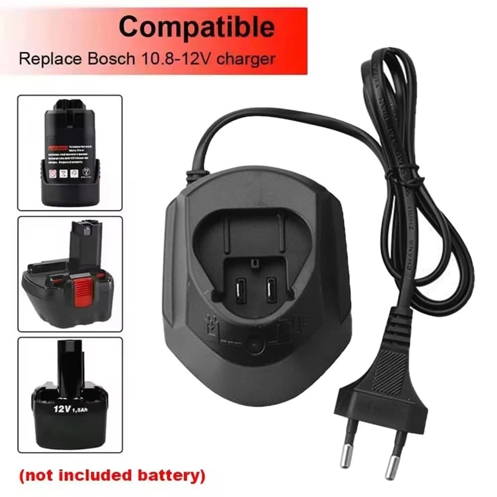 O Carregador De Bateria De Íon De Lítio 1110CV É Adequado Para Bosch 10.8V 12V BAT411 BAT412 TSR1080 GSR10.8