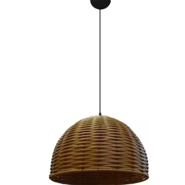 pendente aramado meia esfera tamanho pequeno 20 cm