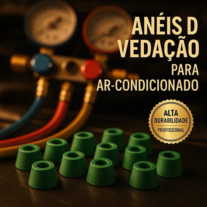 Juntas De Vedação Da Tubulação De Ar Condicionado-Anéis De Borracha Kits De Reparo Sistema AC A/C ar