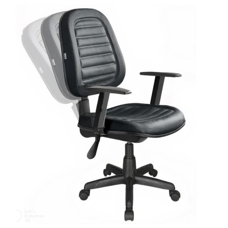 Cadeira Executiva Giratória Internauta Nr17 Ergonômica Preta