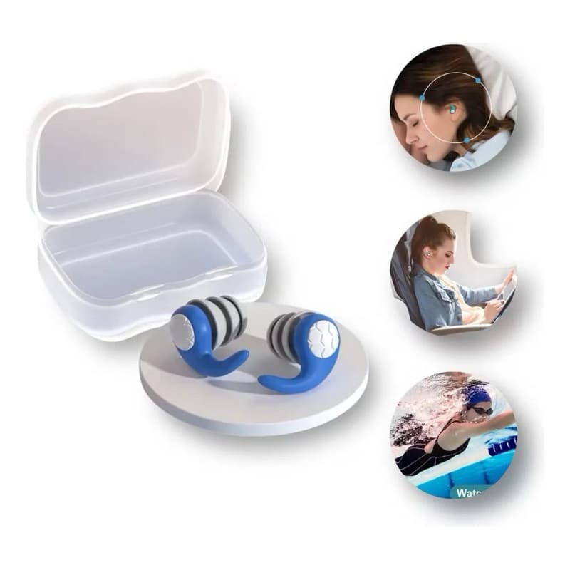 Protetor auriculares antirruído para dormir, nadar, estudar, trabalhar, autismo