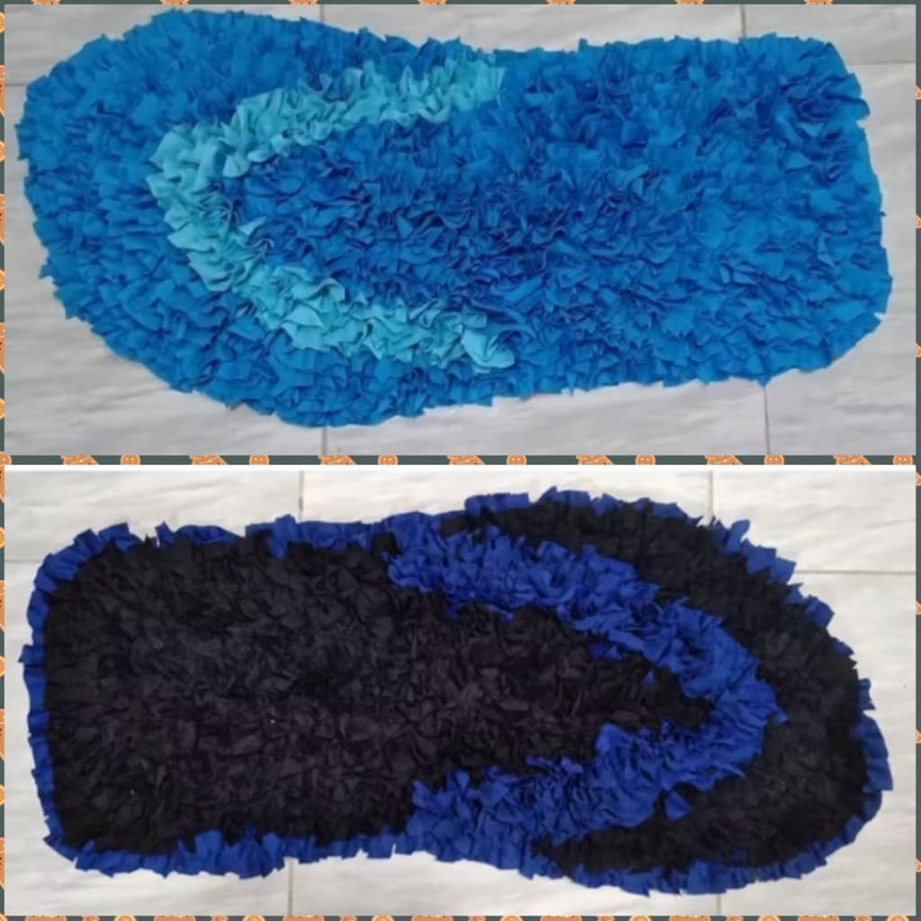 Tapetes personalizados chinelo para porta, quarto, banheiro 43x92