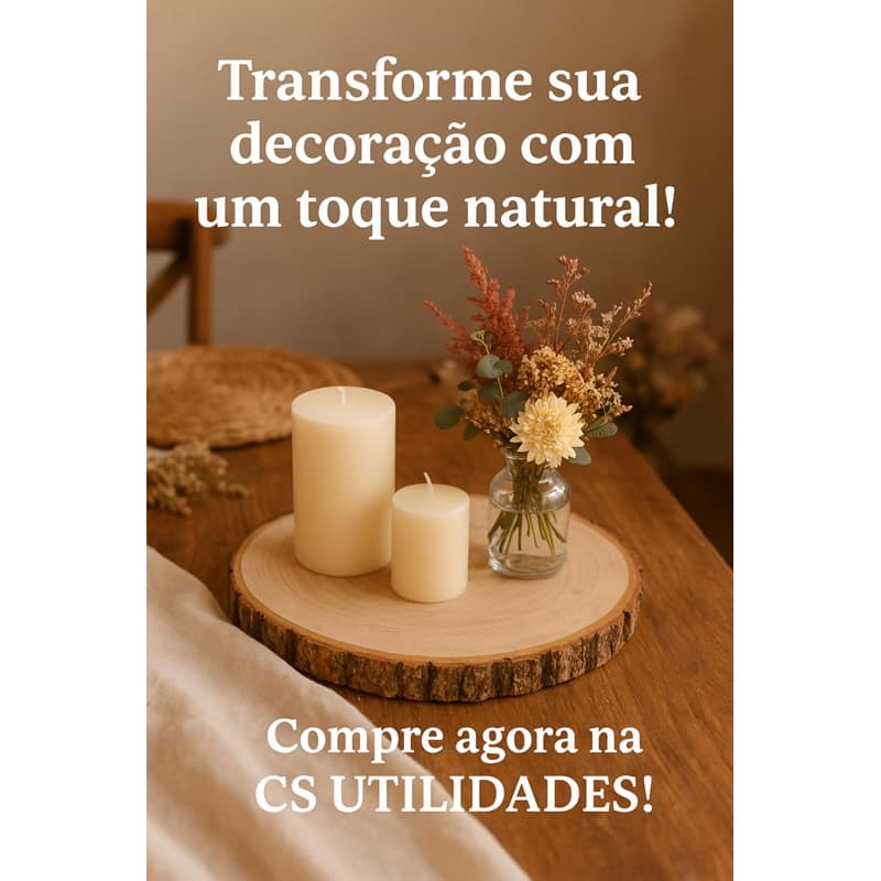 Kit Bolacha 10 a 20cm de madeira rústica  Enfeite Natal Artesanato Tábua vasos plantas