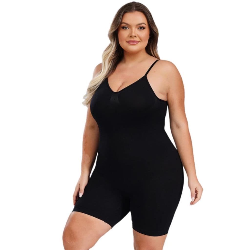 Cinta Body Modelador Plus Size Alta Compressão Com Bojo Tamanhos Grandes