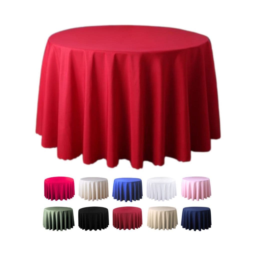 Toalha De Mesa Redonda em todos Diametro Oxford P/ Festa Buffet Decoração