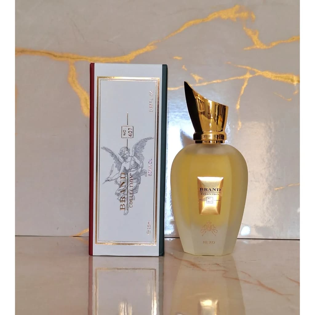 Perfume Brand Collection N407 Xerjoff 1861 Naxos Miniatura Unissex 25ml Envio Imediato