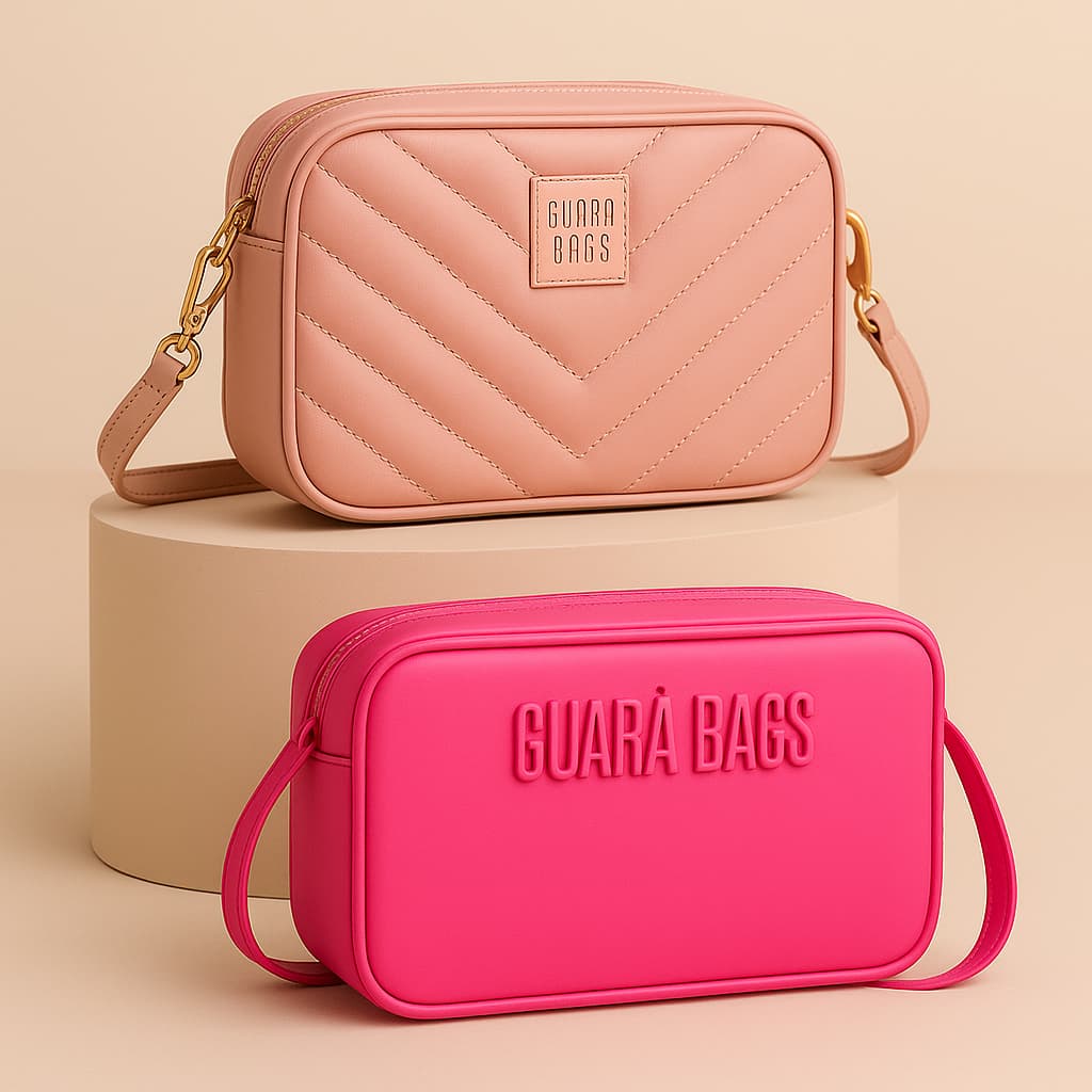Kit Bolsas Femininas Casuais Berlim+Lisa Moderna Elegante Dia a Dia - Promoção Envio