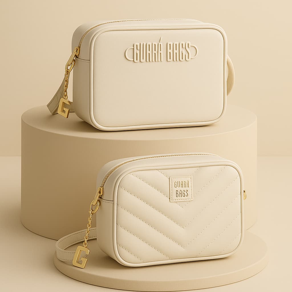 Kit Bolsas Femininas Casuais Berlim+Lisa Moderna Elegante Dia a Dia Estilosa - Envio