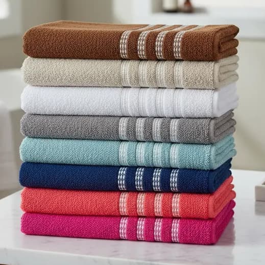Toalha de Banho 2 Peças 100% Algodão Alta Absorção Sortida