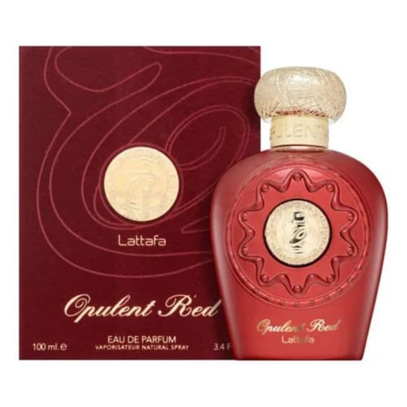 Perfume arabe  Lattafa Opulent Red EDP - Feminino 100mL