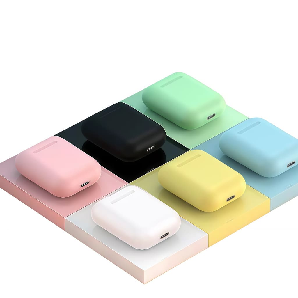 Fone de ouvido i12  ColoridosTws Bluetooth 5.0 Com Microfone Para IOS Android Recarregável Sem Fio