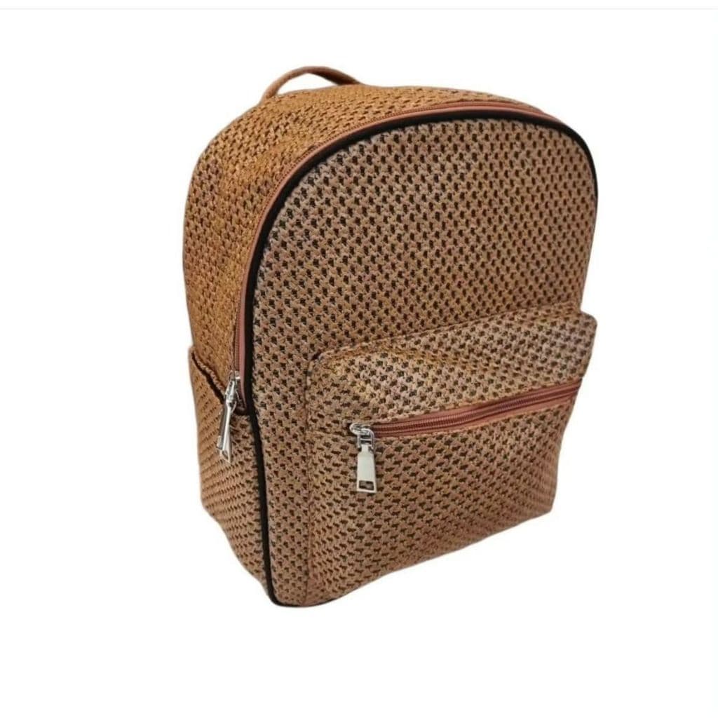 Mochila Média Palha sintética Medidas