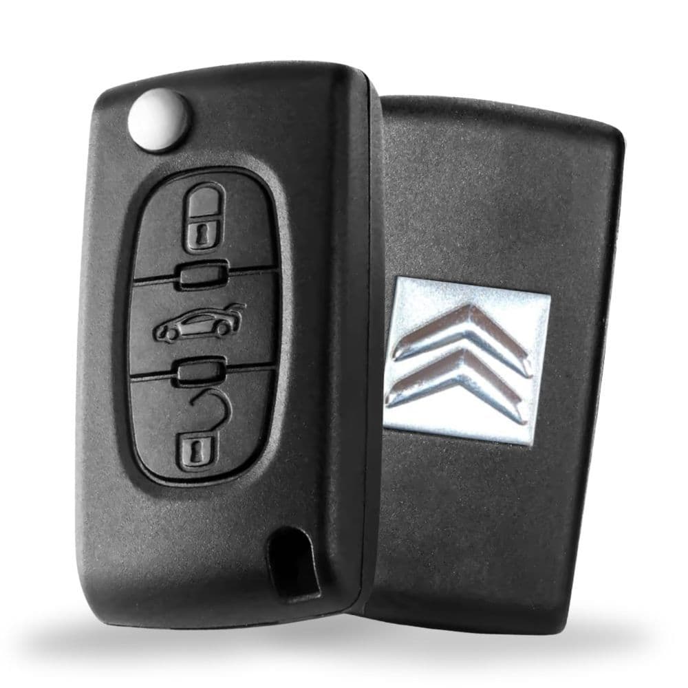 Chave Canivete Citroen C3 C4 Vtr Aircross 3botões Sem Suporte Citroen C3 C4 Pallas Ds3 Air Cross Vtr | Compa