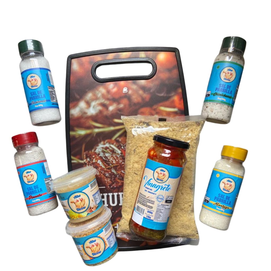 Kit Churrasco Completo 9 Itens – Temperos e Acessórios Para Churrasco Perfeito