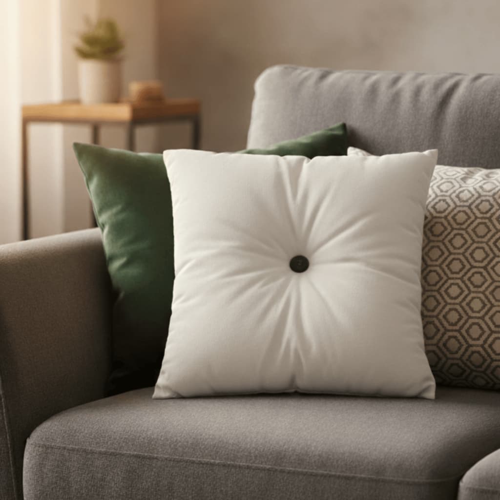 Almofada Para Sofá Com Enchimento 45x45cm Decorativa Para Quarto Sala