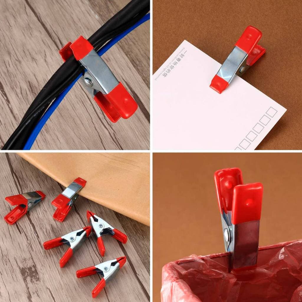 Conjunto de Grampos Multiuso 2 Polegadas [8 Peças]