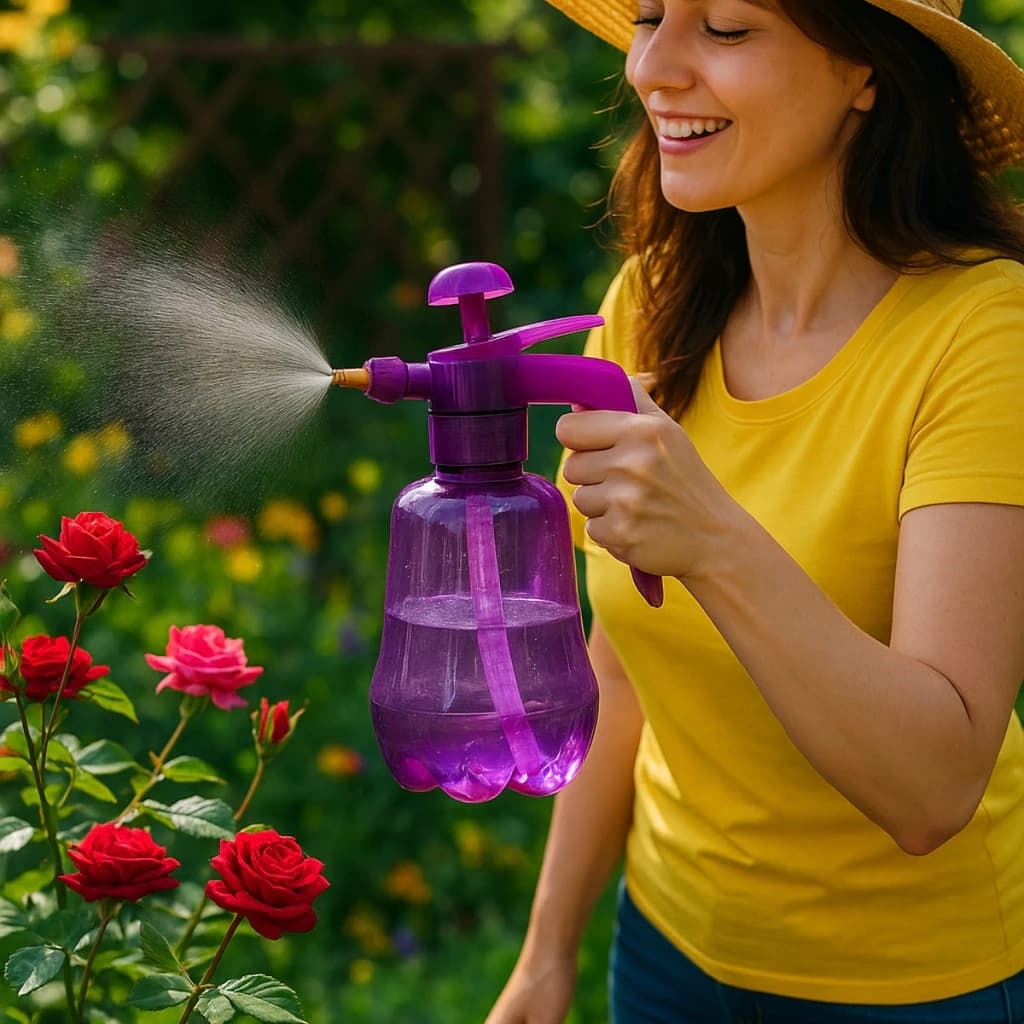 Pulverizador Borrifador Janelas Plantas Jato Limpeza Molha Esguicho Alta Pressão Jardim Vidros