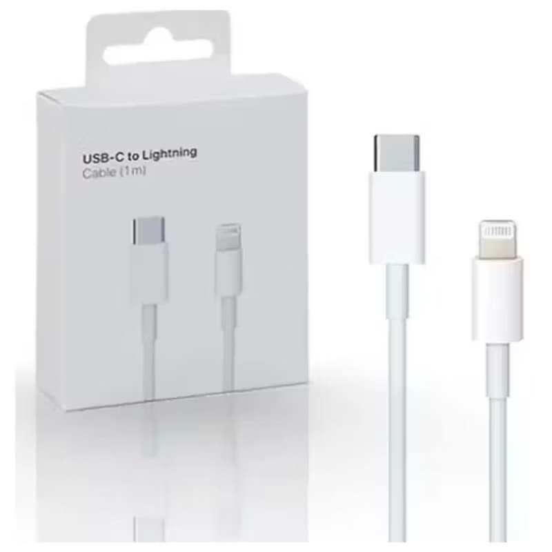 kit 2 Cabos Carregador Turbo Tipo C Lightning Carregador Celular Fonte Carregamento Turbo Transferência de Dados Celular