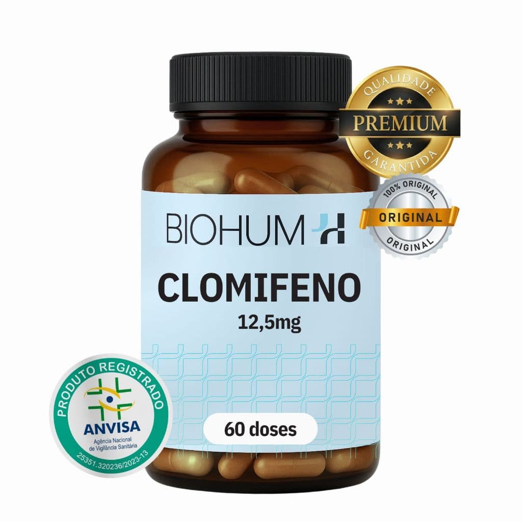 Clomifeno 12,5 mg 60 Cápsulas