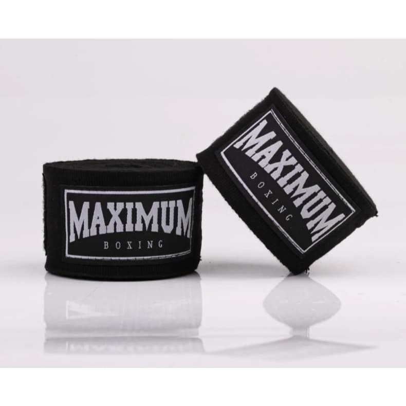 Bandagem Maximum Boxing Preta 3 Metros