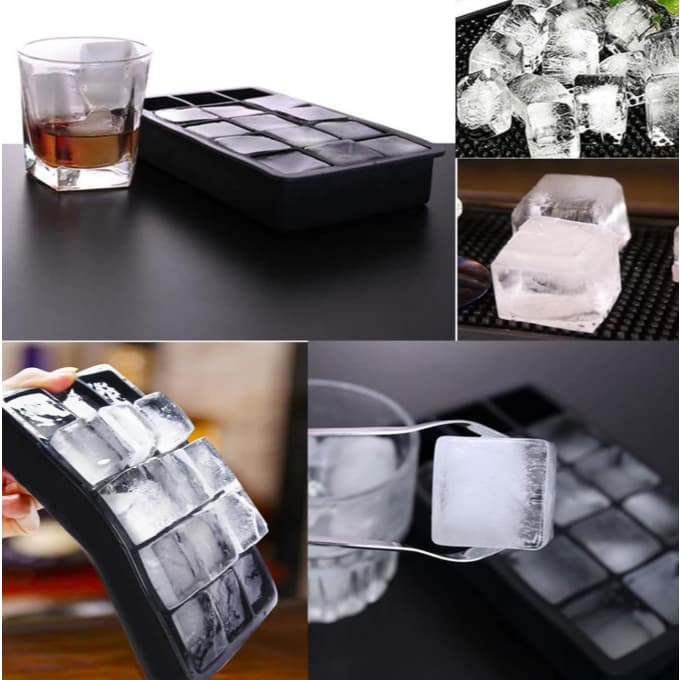 Formas Gelo Silicone Gelão Forminha Bandeja Flexivel Bebidas Temperos Chocolate Doces