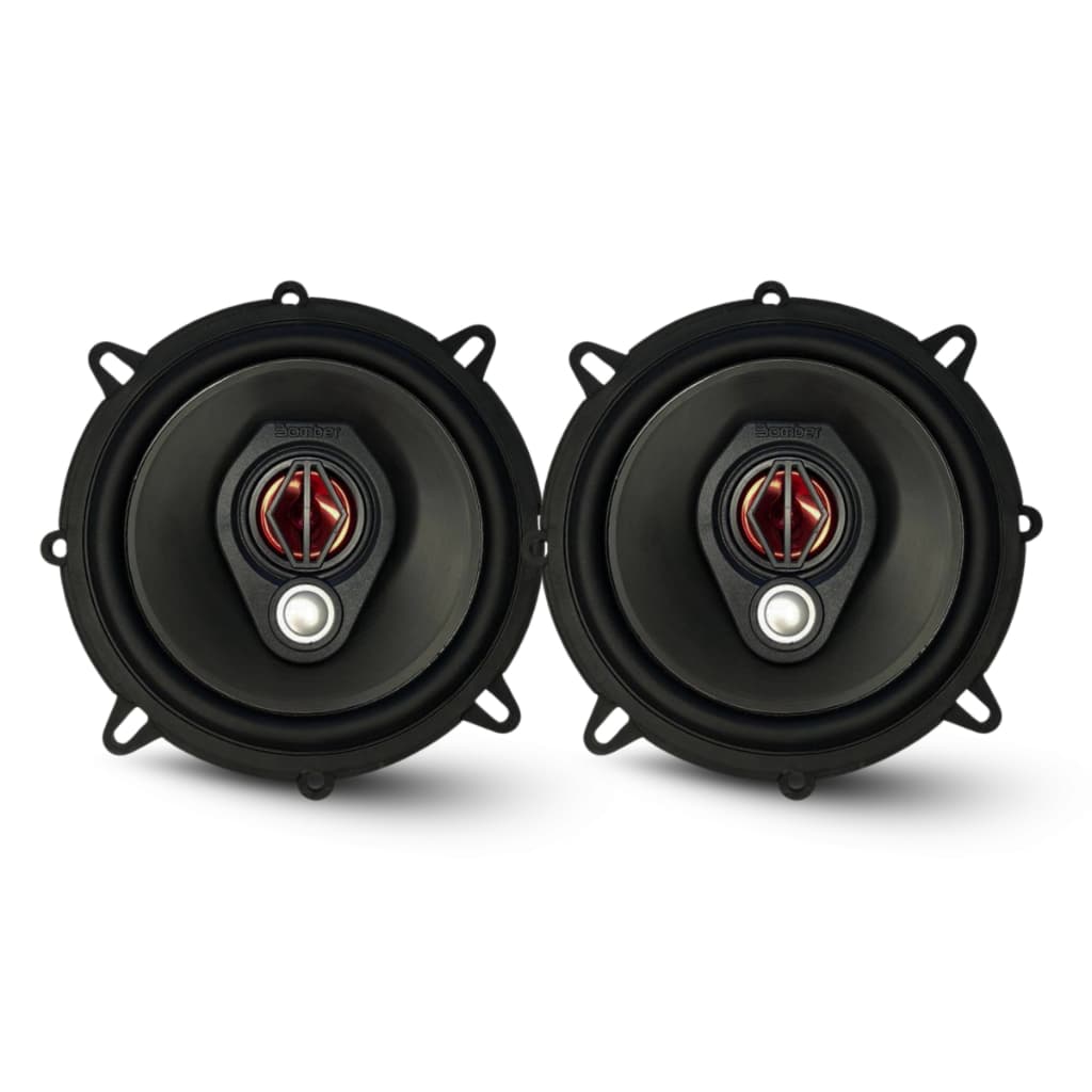 Kit Alto Falante Bomber Triaxial 5 Polegadas Bbr 5 Som Carro
