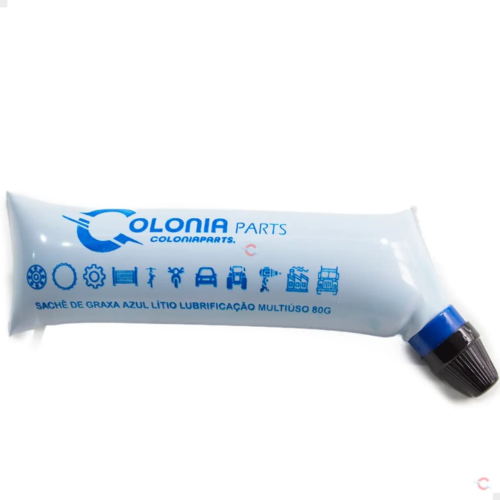 Graxa Lubrificante Azul de Lítio para Rolamento Profissional 80g