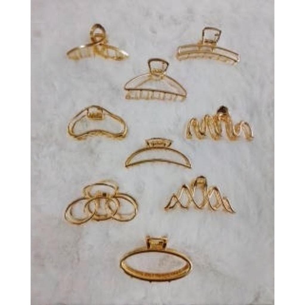 presilha metal para cabelo prededor grampo 6cm/8cm
