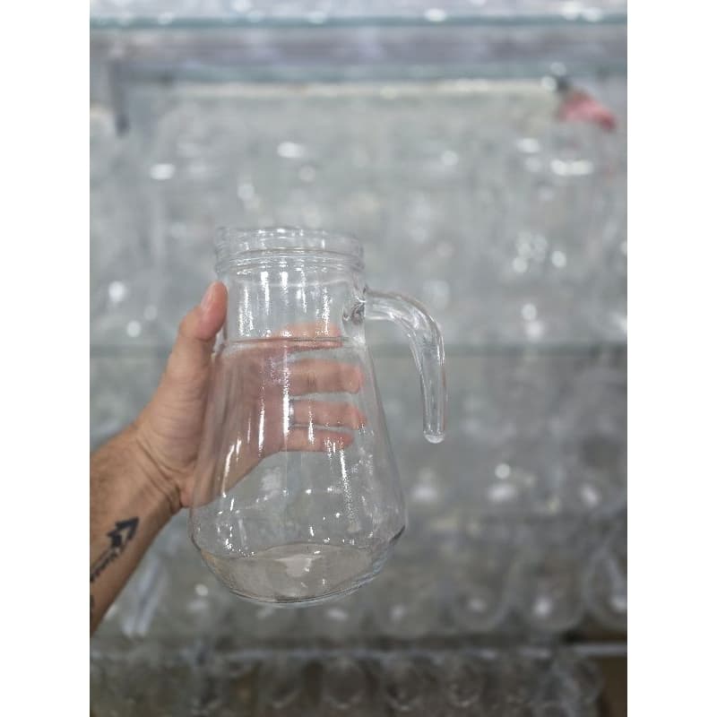 Jarra De Vidro Maracatu 1,5 Litros Para Suco Ou Agua Nadir Cor Transparente