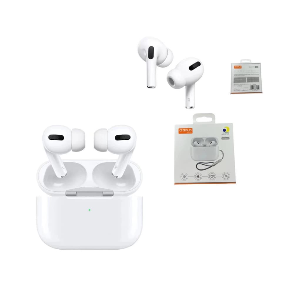 Kit 2x Fone De Ouvido Bluetooth Sem fio In-ear com Redução de ruído V5.4 Fn-ba5 A'gold Plus Original
