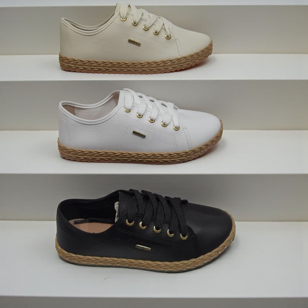 Tênis Feminino Moleca 5696332 confortável Lindo Leve