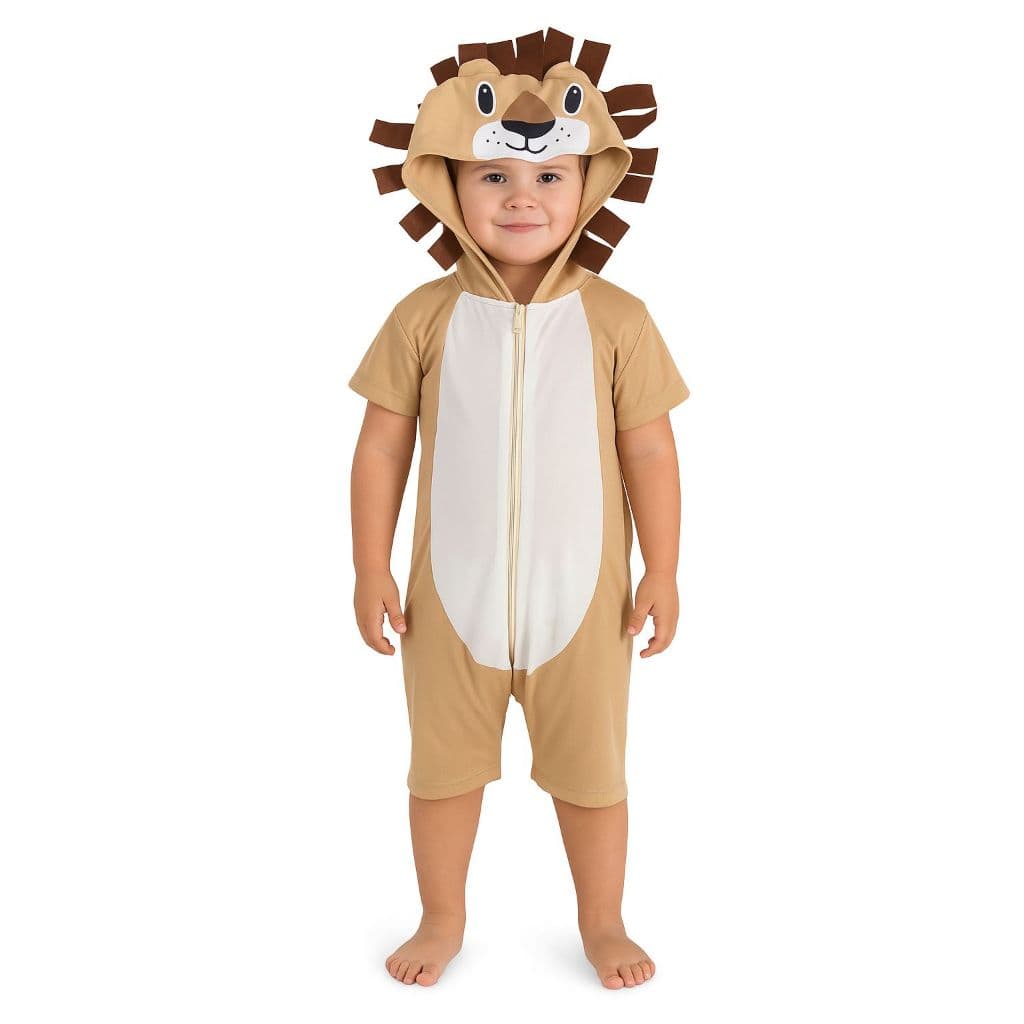 Fantasia Infantil Roupa Leãozinho Com Rabinho e Juba
