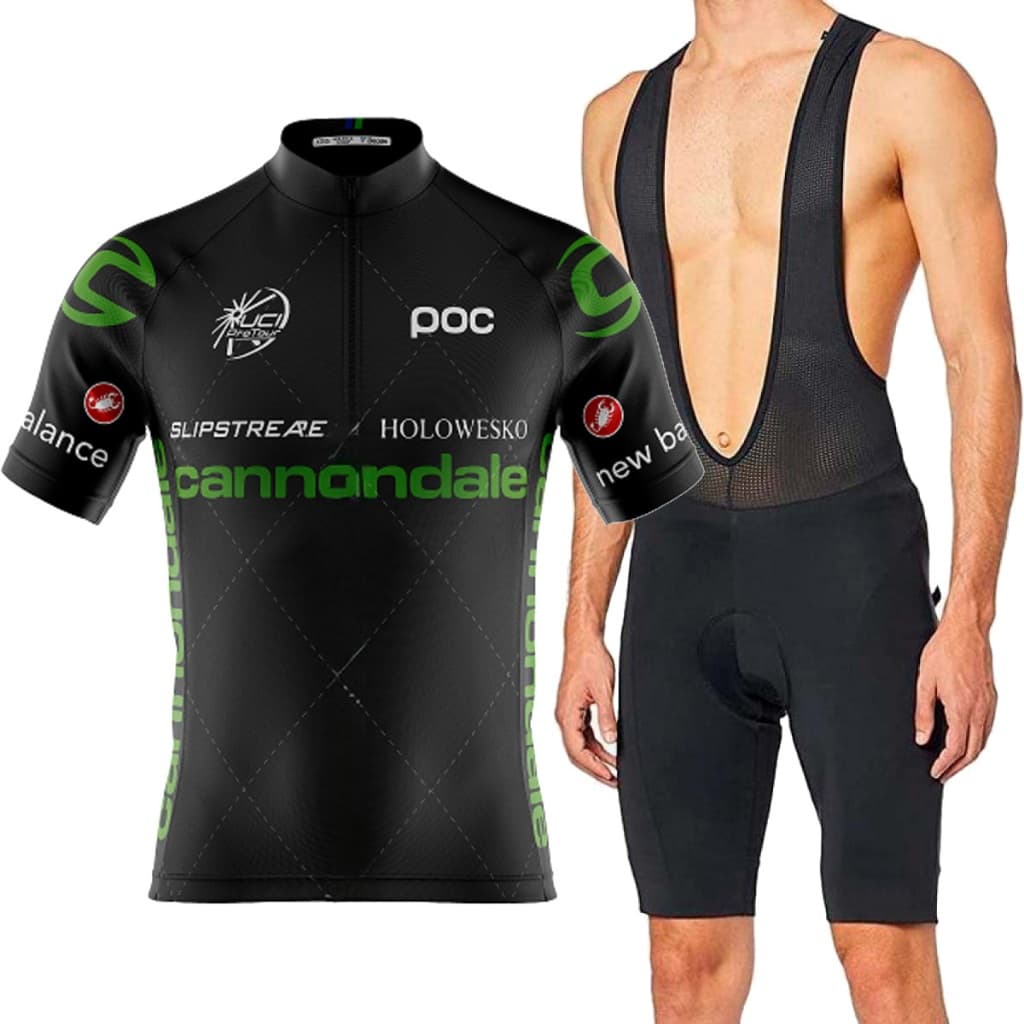 Kit Camisa Bretelle Forro Gel Esporte Ciclismo Confort CANNONDALE