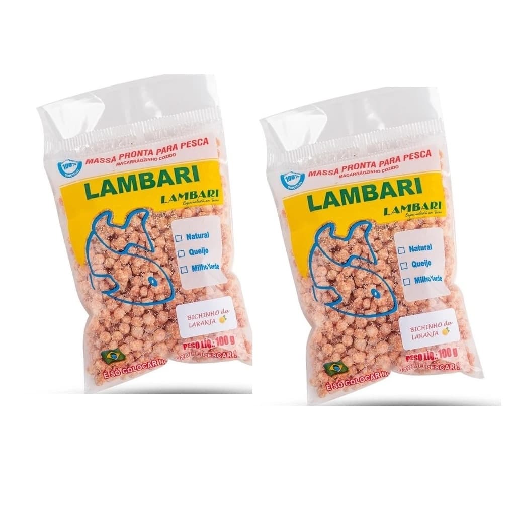 Kit 2 Isca Para Pesca Massa De Pesca Natural Pronta Para Lambari