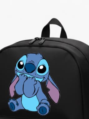 • Mochila Nylon Geek | Stitch / Simpsons / Dragon Ball | Top Vendas