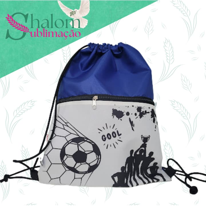10 SACO MOCHILA - personalizada para lembrancinha de aniversário academias escolas