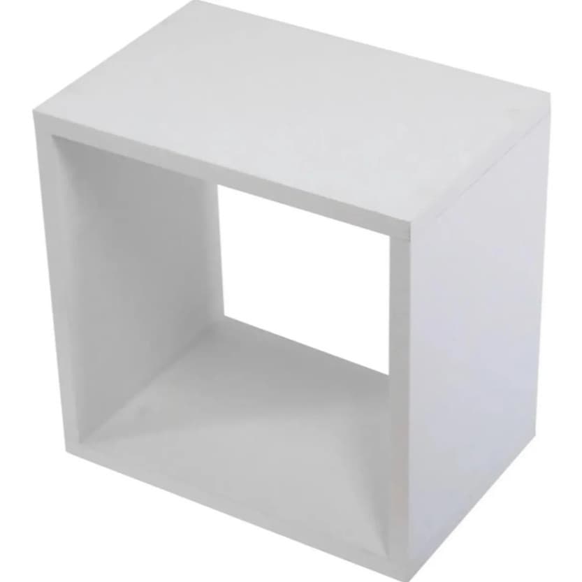 Nicho 20x20x15 Branco Mdf Decoração P/ Sala Quarto Banheiro