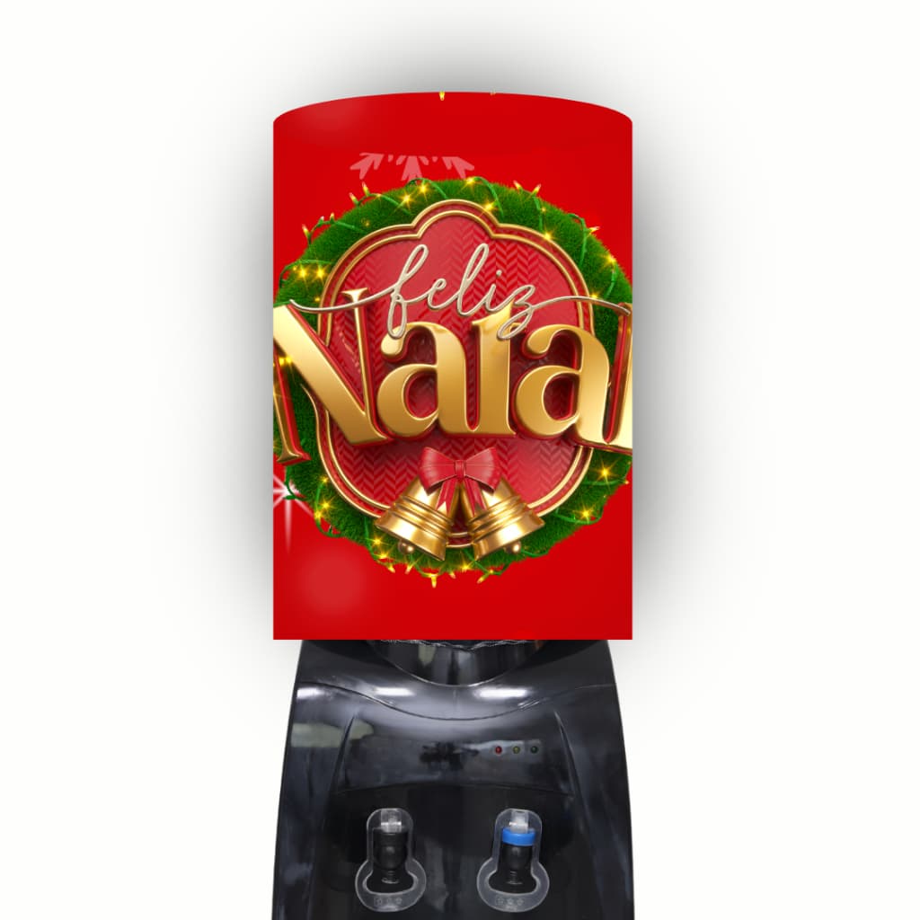 Capas Para Galão de Água 20L Natal Papai Noel Diversos Modelos e Estampas Modernas