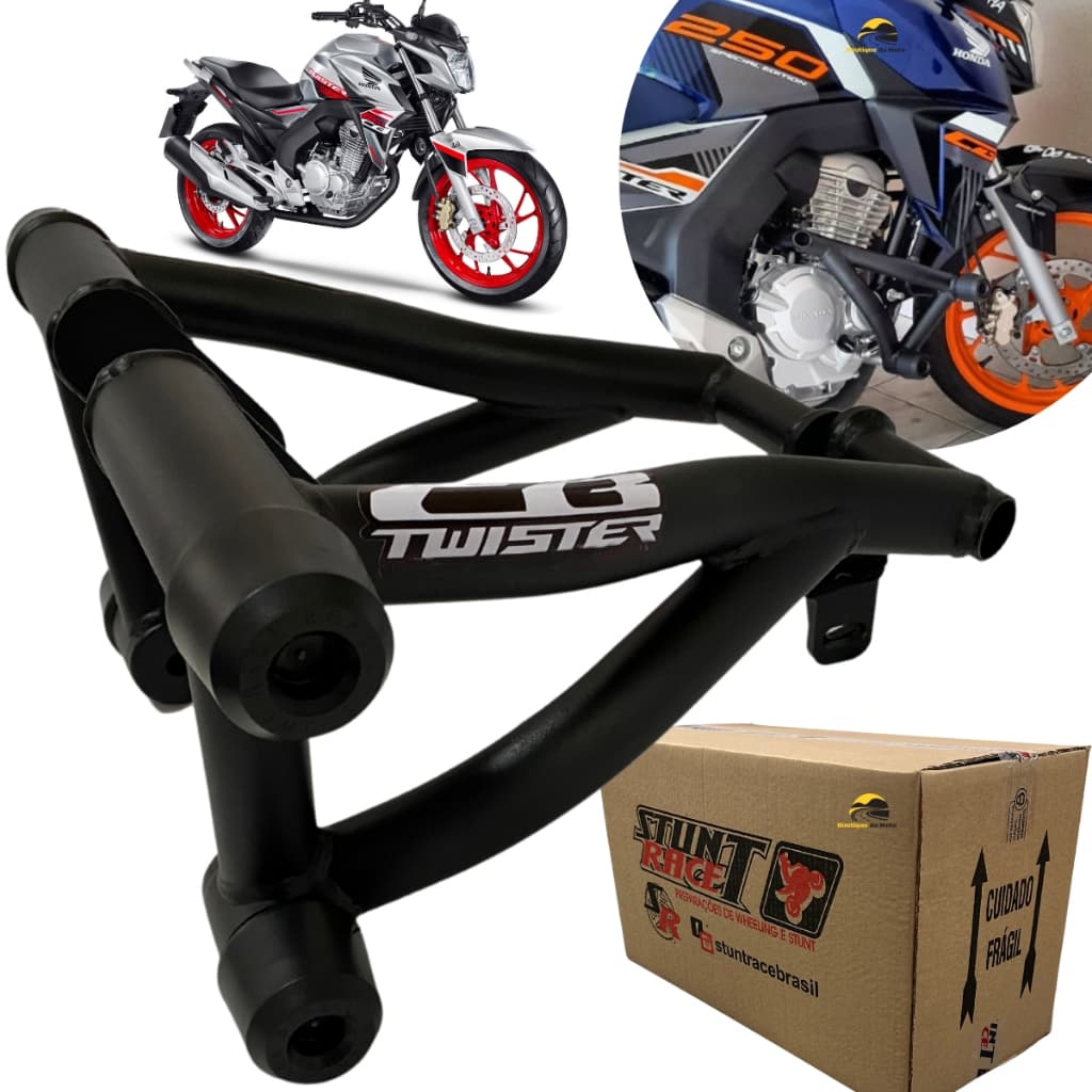 Slider Stunt Race Twister Cb 250f Protetor Motor E Carenagem Honda Cb-250F Twister