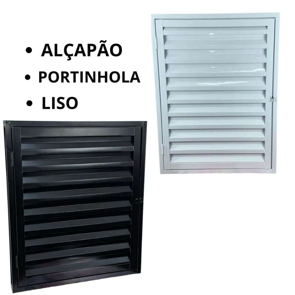 Alcapão Portinhola Gas Telhado Balcão Aço Medidas 60 /70 /80 Cores