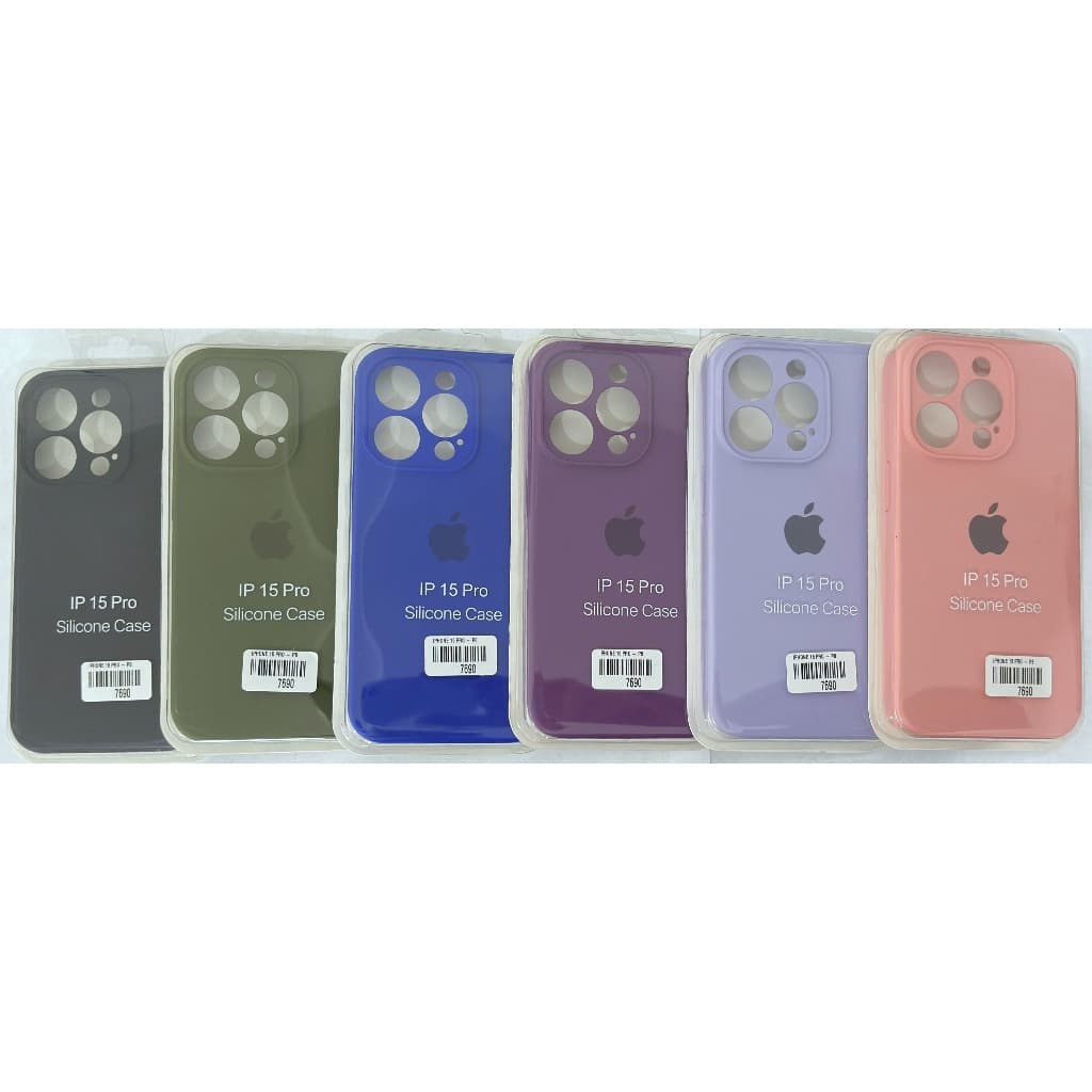 Capa compatível com Iphone 15 Pro Case Silicone