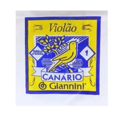Corda Avulsa Violão Canário Nylon c/ Bolinha 1ª Mizinha Fina - 1 unidade