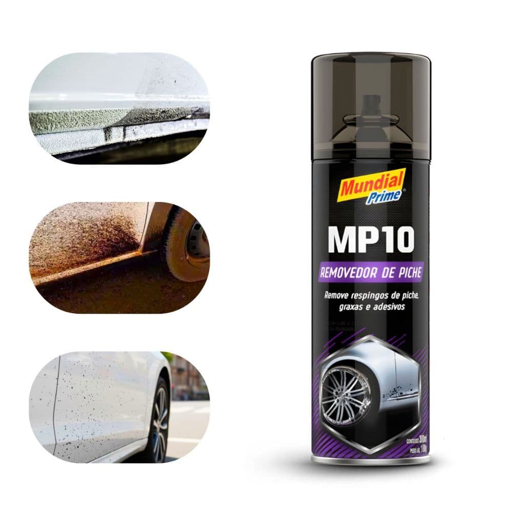 Removedor Spray Piche Graxa Cola Adesivo 300ml Mundial Prime