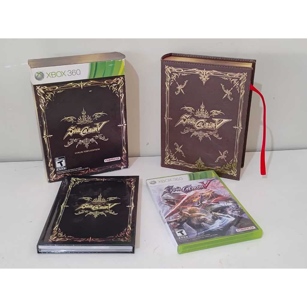Soul Calibur 5 Edição Colecionador Xbox 360 Original Mídia Fisica