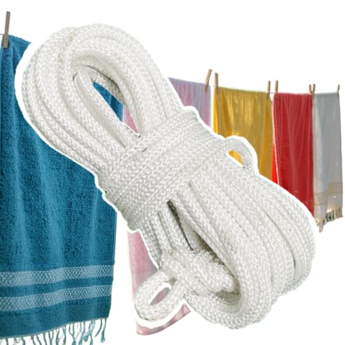 Varal de Teto Nylon 13m – Kit Completo, Prático e Resistente!