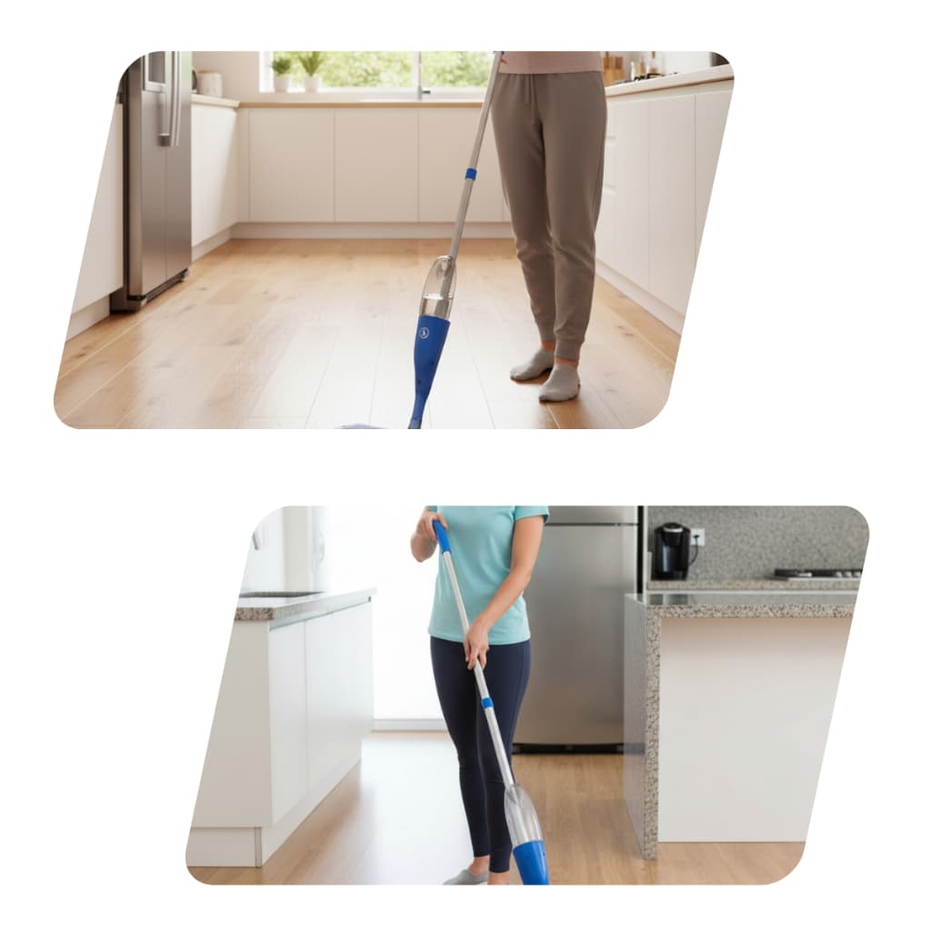 Mop Spray Com Reservatorio Limpeza Facil Pratico Multifuncional Casa