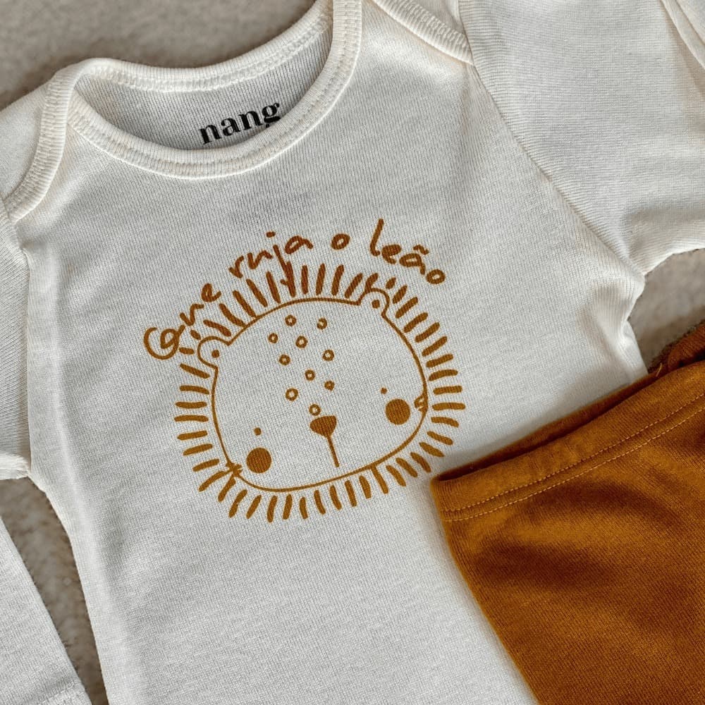 Roupa de Bebê Menino Manga Longa Com Mijão 100% Algodão Minimalista Seu Bebê Quentinho